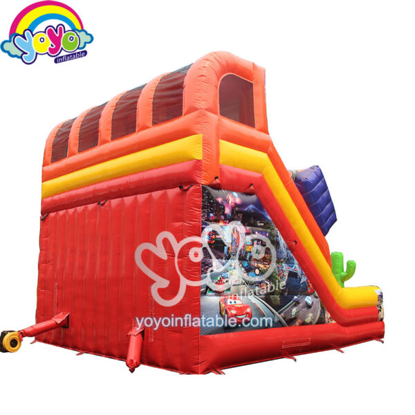 20ft Disney Cars Theme Dual Inflatable Dry Slide YY-DSL2007