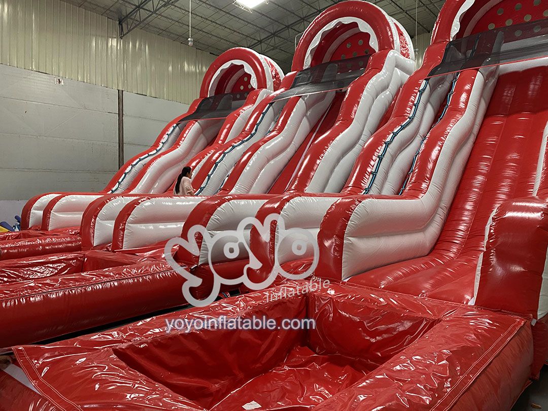 Wholesale 22ft H Rip N Dip Wavy Inflatable Water Slide YY-WSL16020-6