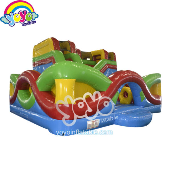 Curve Tunnel Castle Inflatable Amusement Park YY-AP13003