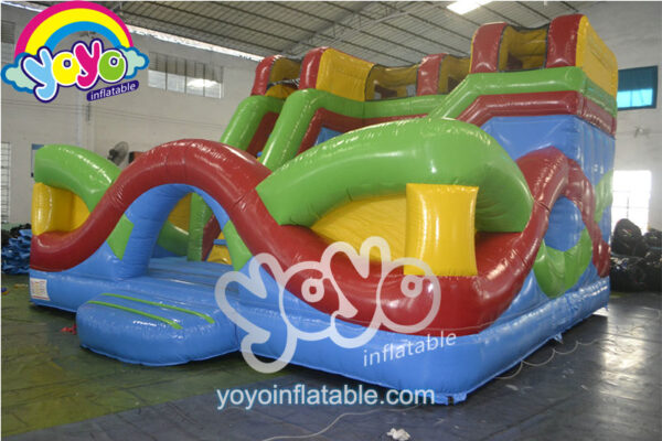 Curve Tunnel Castle Inflatable Amusement Park YY-AP13003