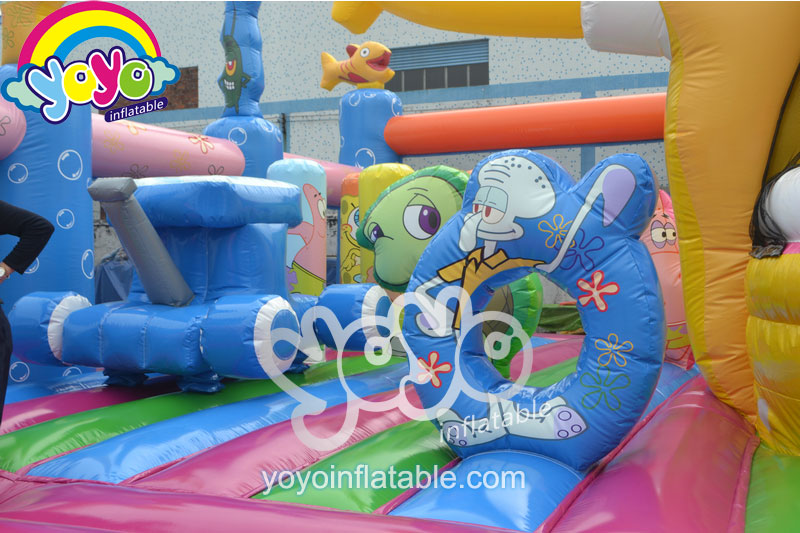 SpongeBob Theme Inflatable Amusement Park YY-AP13009