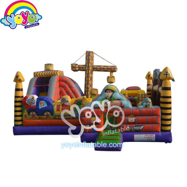 Construction Site Inflatable Amusement Park YY-AP13023