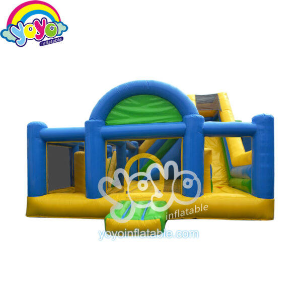 Giant Yellow Blue Green Inflatable Amusement Park YY-AP140018