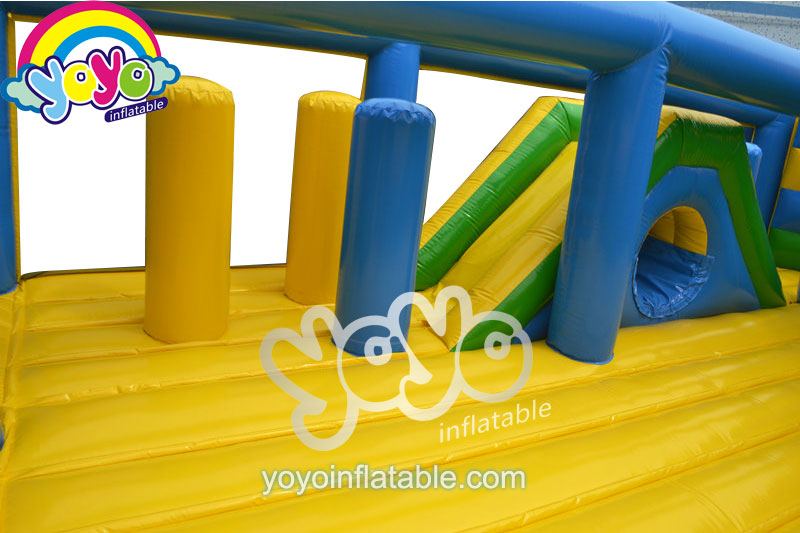 Giant Yellow Blue Green Inflatable Amusement Park YY-AP140018