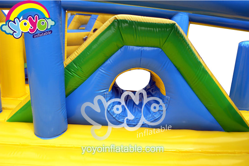 Giant Yellow Blue Green Inflatable Amusement Park YY-AP140018