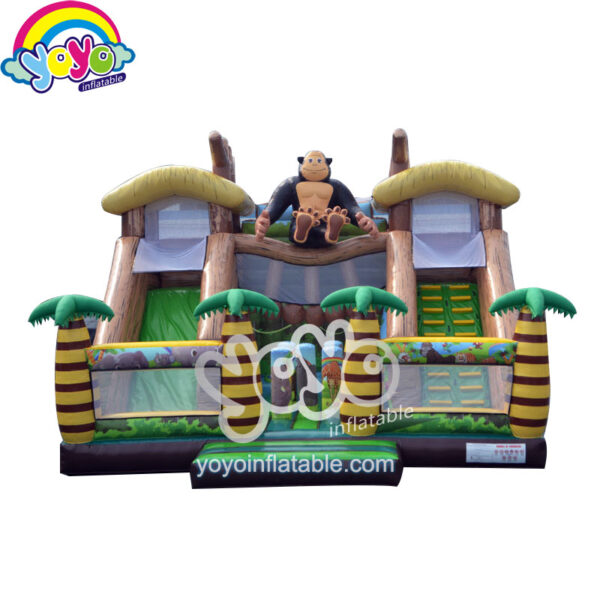 Gorilla Forest Theme Inflatable Amusement Park YY-AP140027