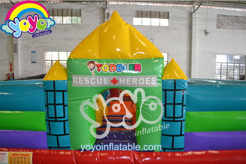 Rescue Heroes Toddler Inflatable Amusement Park YY-AP140085