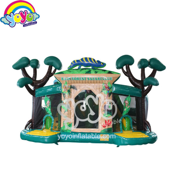 Tropical Jungle Theme Inflatable Amusement Park YY-AP16013