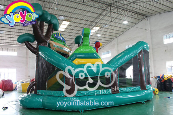 Tropical Jungle Theme Inflatable Amusement Park YY-AP16013