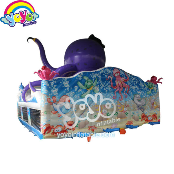 Big Octopus Inflatable Amusement Park for kids YY-AP19007