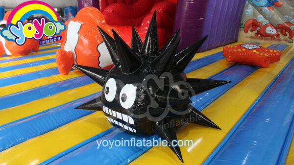 Big Octopus Inflatable Amusement Park for kids YY-AP19007