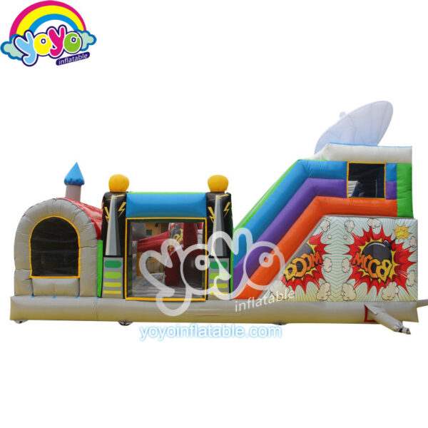 Air Base Theme Inflatable Amusement Park for Kids YY-AP19009