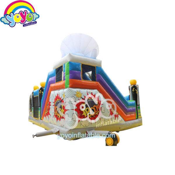 Air Base Theme Inflatable Amusement Park for Kids YY-AP19009