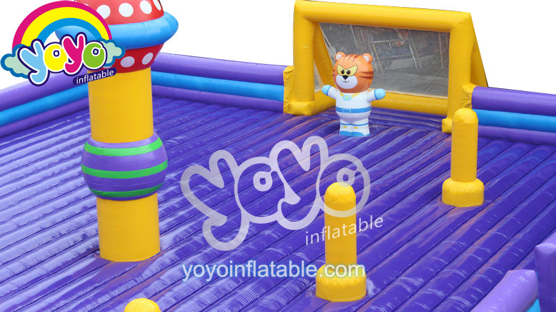 Space Football Field Inflatable Amusement Park YY-AP19011