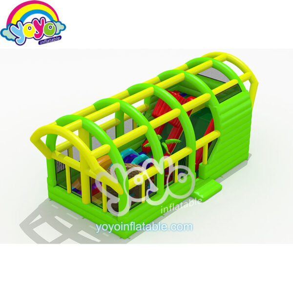 Outdoor Inflatable Amusement Park with Shade Roof YY-AP2006