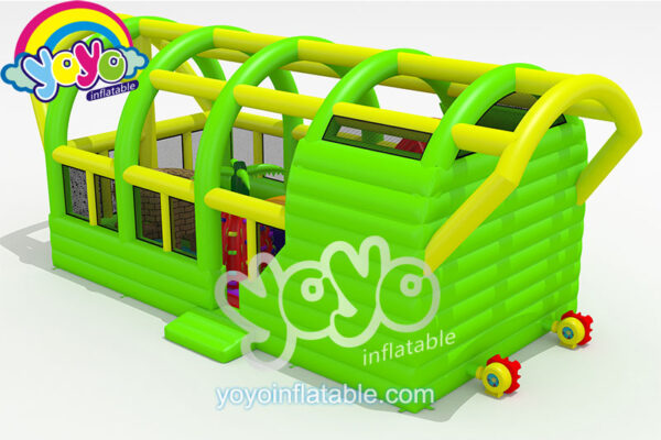 Outdoor Inflatable Amusement Park with Shade Roof YY-AP2006