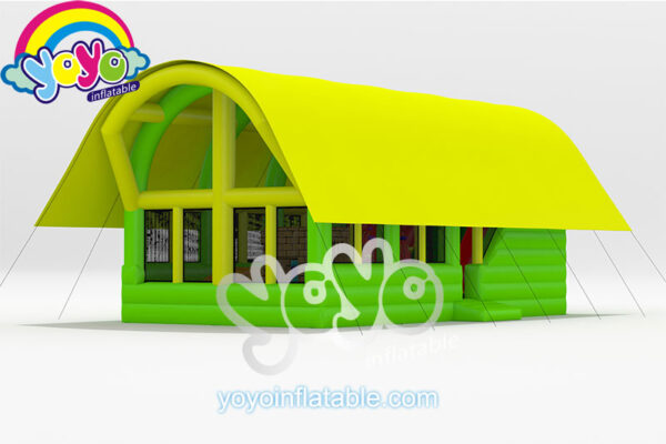 Outdoor Inflatable Amusement Park with Shade Roof YY-AP2006