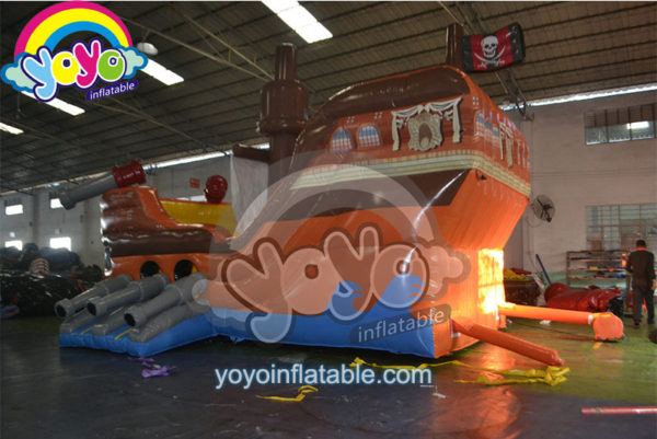 Incredible Pirate Ship Theme Inflatable Slide YY-DSL13002