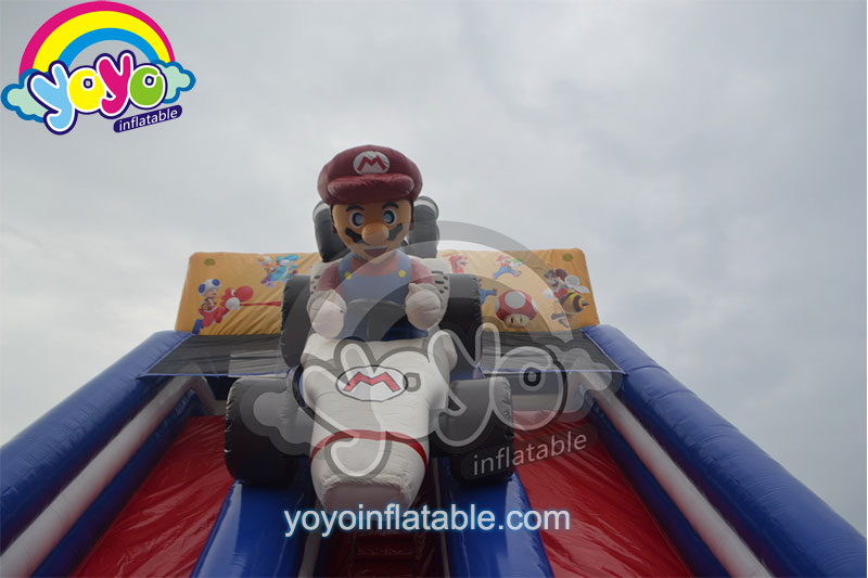 40ft Super Mario Kart Inflatable Dual Slide YY-DSL13071