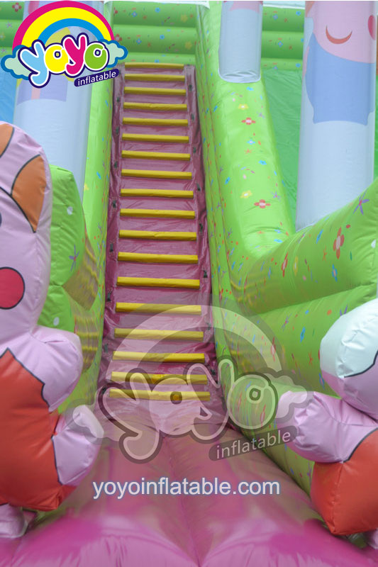 26' H Peppa Pig Big Inflatable Slide for Kids YY-DSL140068