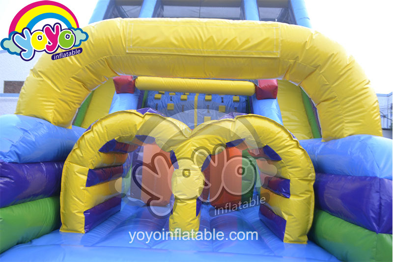 20ft H Vertical Rush Inflatable Slide with Cliff YY-DSL15125