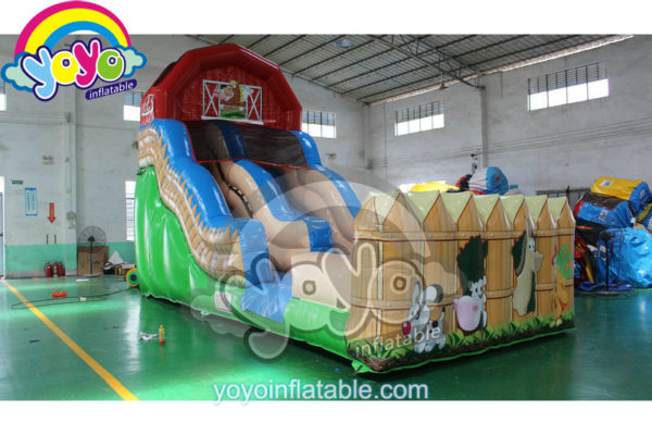 18ft H Farm Theme Inflatable Dry Slide YY-DSL16010