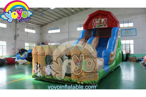 18ft H Farm Theme Inflatable Dry Slide YY-DSL16010