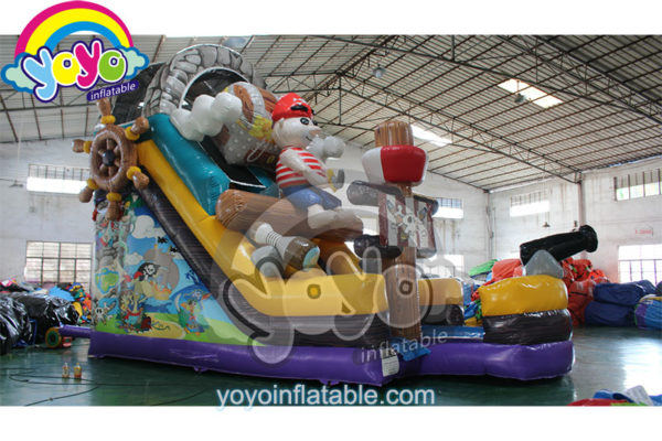 21' H New Design Pirate Ship Inflatable Slide YY-DSL17012