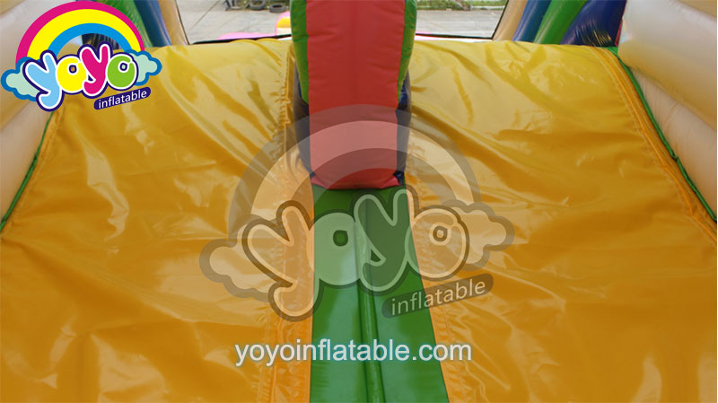 27' H Volcano Inflatable Dual Slide with Pool YY-DSL18003