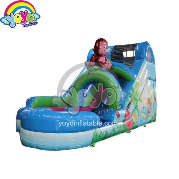 15' H Monkey Inflatable Dry Slide for Kids YY-DSL18011