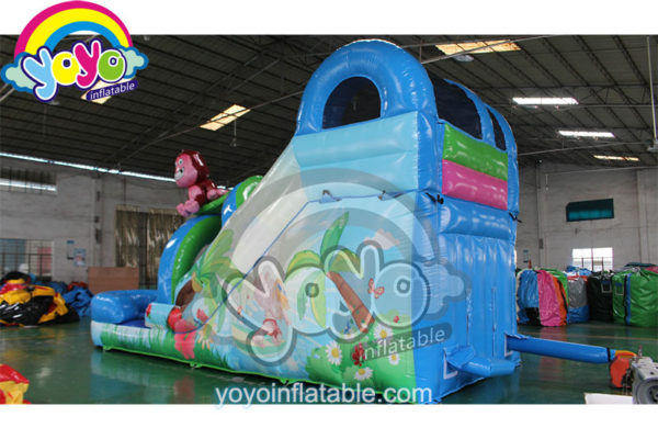 15' H Monkey Inflatable Dry Slide for Kids YY-DSL18011