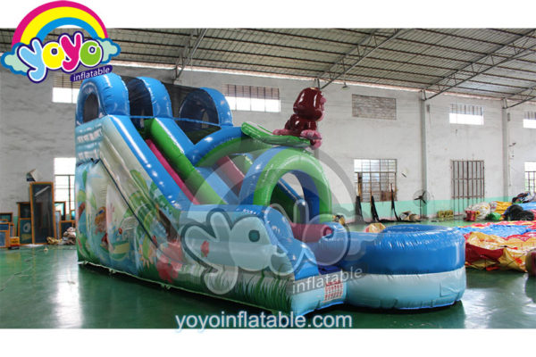 15' H Monkey Inflatable Dry Slide for Kids YY-DSL18011