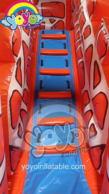 13ft H Orange Castle Theme Inflatable Dry Slide YY-DSL18012