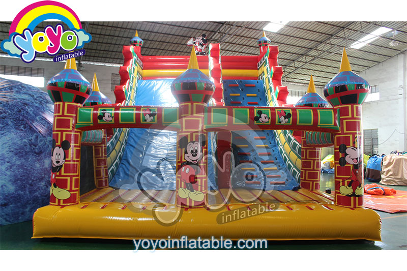 23' H Mickey Mouse Playground Inflatable Slide YY-DSL18015