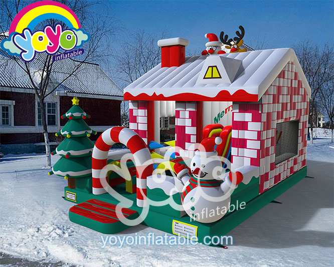 Christmas House Small Inflatable Amusement Park YY-NAP181202 | Yoyo ...