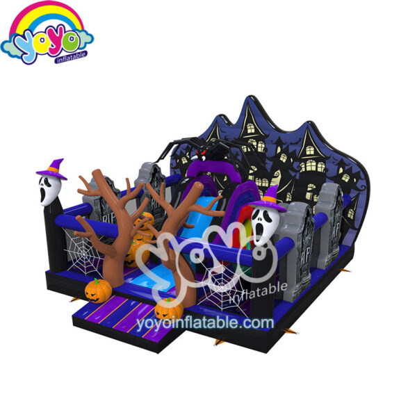 Halloween Castle Inflatable Amusement Park YY-NAP812