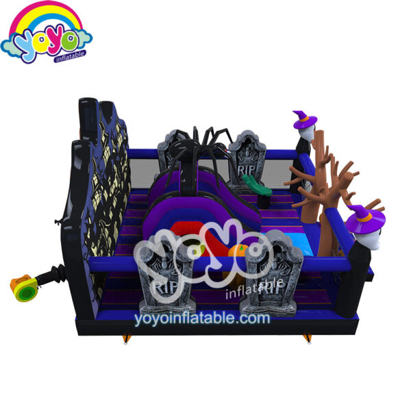 Halloween Castle Inflatable Amusement Park YY-NAP812