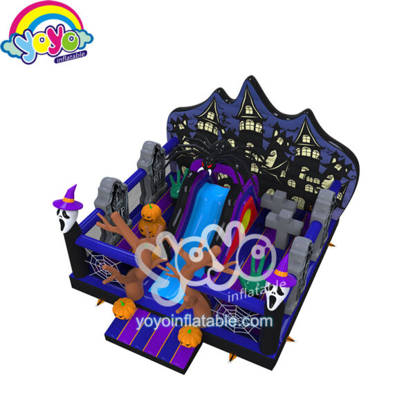 Halloween Castle Inflatable Amusement Park YY-NAP812