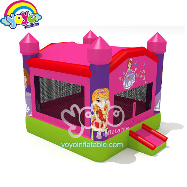 14x14 Pink Princess Bounce House Customised YY-NBO2103
