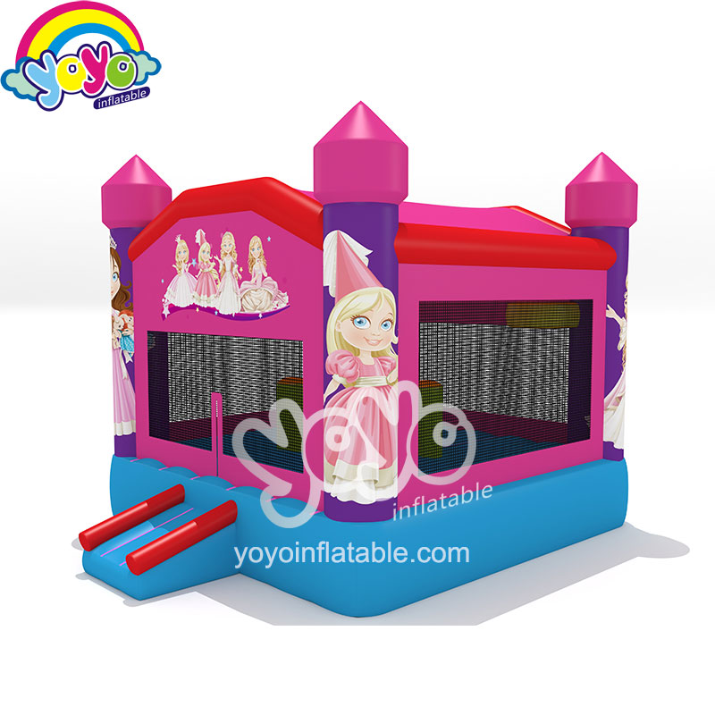 14x14 Pink Princess Bounce House Customised YY-NBO2103