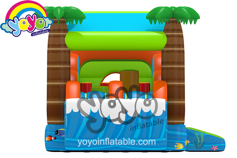 Beach and Surfing Kids Inflatable Obstacle Course YY-NOB210