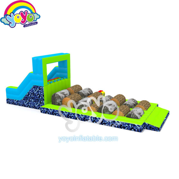 Camouflage Rollers Inflatable Obstacle Course YY-NOB2125