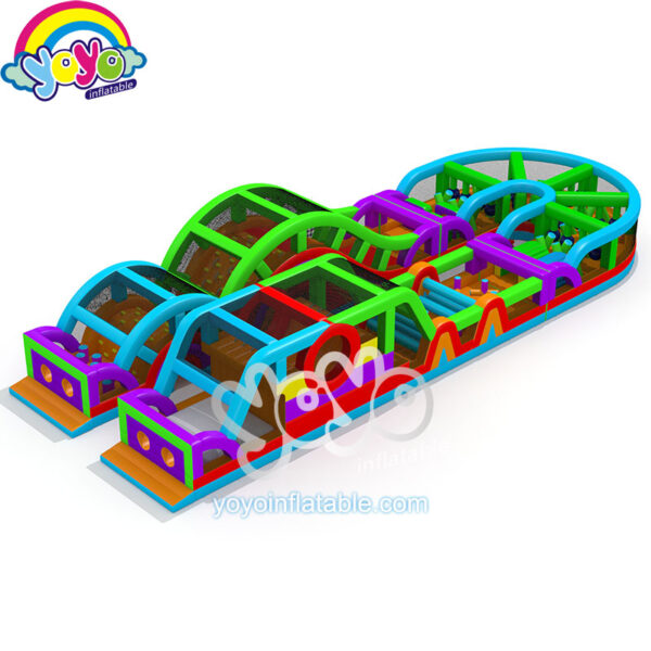 New Arches U-shaped Inflatable Obstacle Course YY-NOB2127