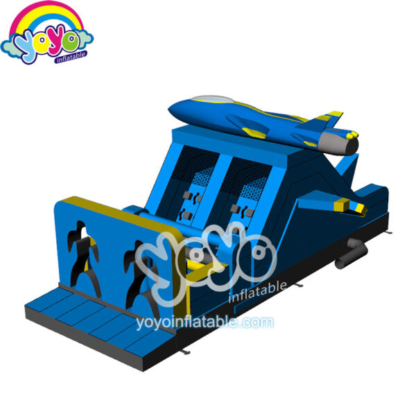 Space Shuttle Double Inflatable Obstacle Course YY-NOB219