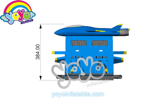 Space Shuttle Double Inflatable Obstacle Course YY-NOB219