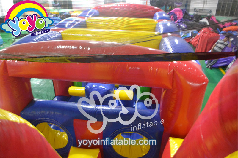 50ft Red Blue Yellow Competitive Obstacle Course YY-OB15013