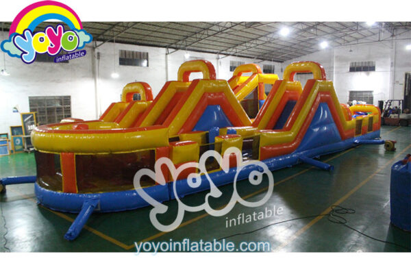 Yellow Orange 3 Piece Inflatable Obstacle Course YY-OB18002