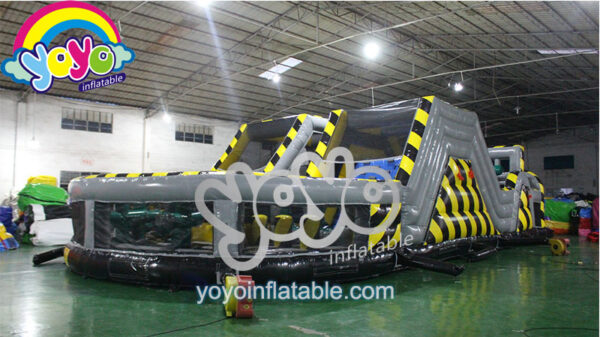 U-shaped Electric Inflatable Obstacle Course Game YY-OB18010