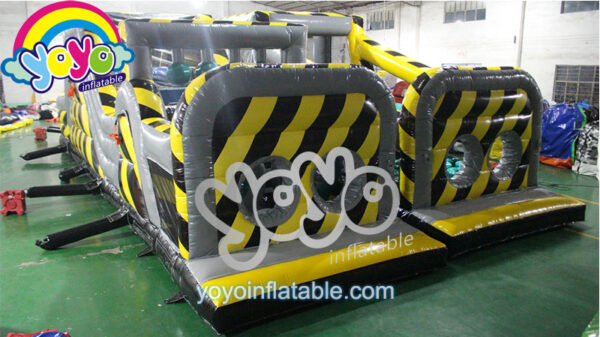 U-shaped Electric Inflatable Obstacle Course Game YY-OB18010
