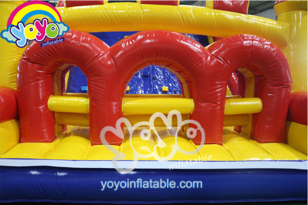 Castle Triple Lanes Inflatable Obstacle Course YY-OB19002